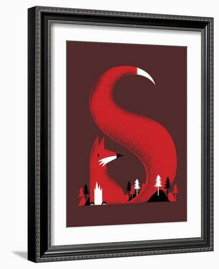 S Like Fox-Robert Farkas-Framed Giclee Print