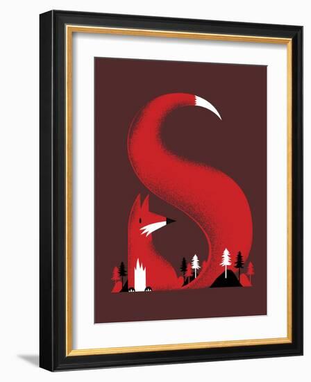 S Like Fox-Robert Farkas-Framed Giclee Print