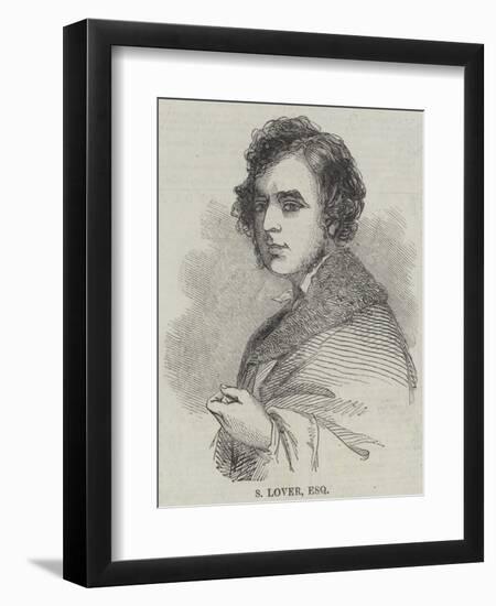 S Lover, Esquire-null-Framed Giclee Print
