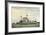 S.M. Linienschiff Elsass Auf See-null-Framed Giclee Print