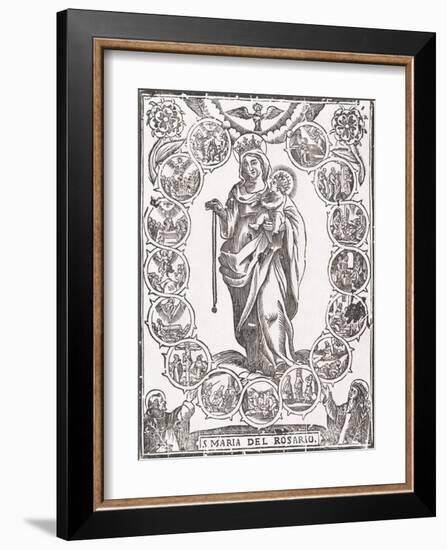 S. Maria del Rosario-Historic Collection-Framed Art Print