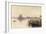 S. Maria della Salute & the Doge's Palace from across the Bacino at Sunset-Edward Lear-Framed Giclee Print