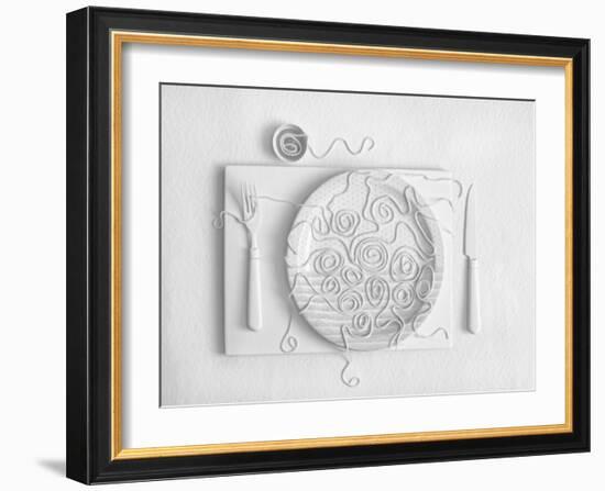 S.P.A.G.H.E.T.T.I-Dimitar Lazarov-Framed Giclee Print