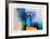 S - Roses And Blue-Claude Gaveau-Framed Limited Edition