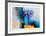 S - Roses And Blue-Claude Gaveau-Framed Limited Edition