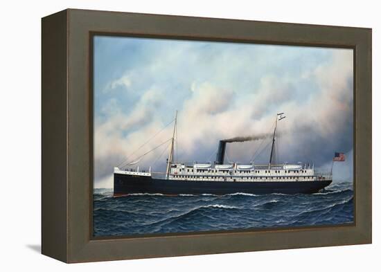 S.S. Apache, 1901-Antonio Jacobsen-Framed Premier Image Canvas