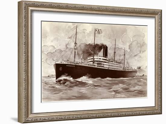 S.S. Minnesota-null-Framed Giclee Print