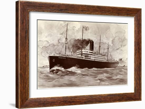 S.S. Minnesota-null-Framed Giclee Print