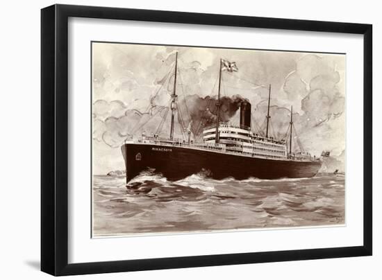 S.S. Minnesota-null-Framed Giclee Print