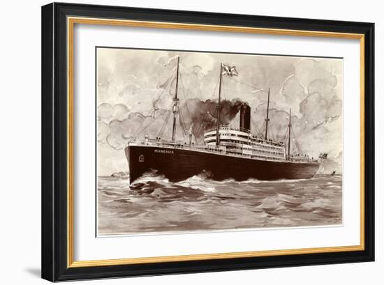 S.S. Minnesota-null-Framed Giclee Print