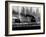 S.S. United States Sailing in New York Harbor-Andreas Feininger-Framed Photographic Print