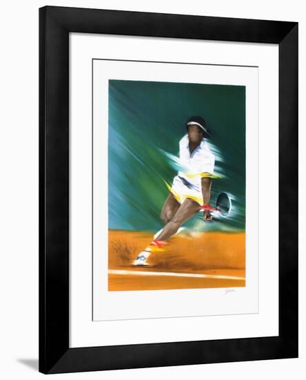 s - Tennisman II-Victor Spahn-Framed Premium Edition
