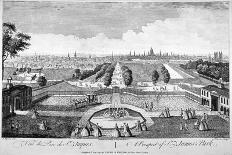 View of Greenwich from the Hill in Greenwich Park, London, C1750-S Torres-Framed Giclee Print