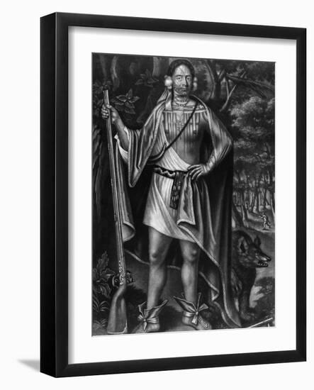 Sa Ga Yeath Qua Pieth Ton, King of the Maguas-John Simon-Framed Giclee Print