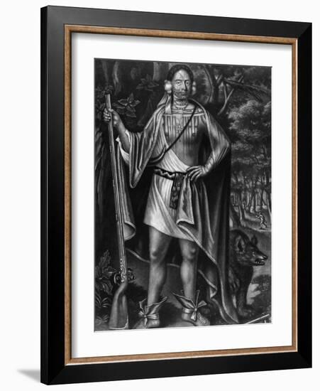 Sa Ga Yeath Qua Pieth Ton, King of the Maguas-John Simon-Framed Giclee Print