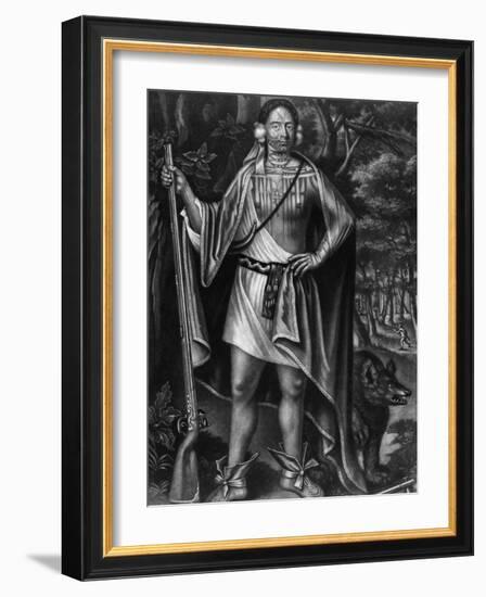 Sa Ga Yeath Qua Pieth Ton, King of the Maguas-John Simon-Framed Giclee Print