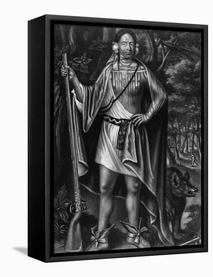 Sa Ga Yeath Qua Pieth Ton, King of the Maguas-John Simon-Framed Premier Image Canvas