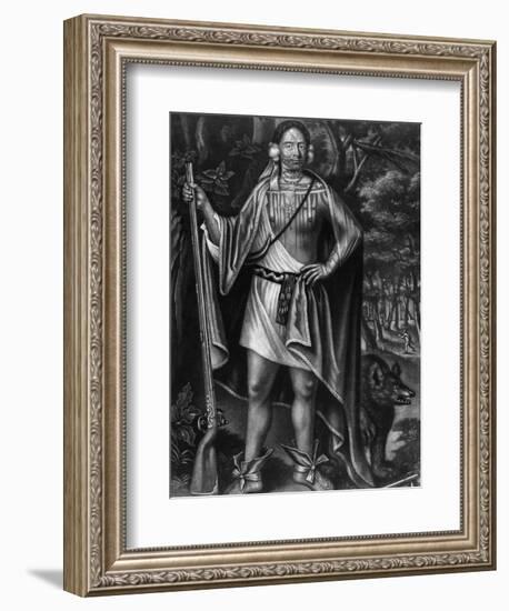 Sa Ga Yeath Qua Pieth Ton, King of the Maguas-John Simon-Framed Giclee Print