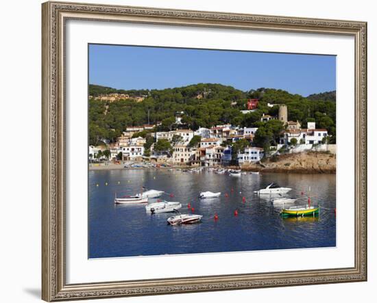 Sa Tuna, Near Begur, Costa Brava, Catalonia, Spain, Mediterranean, Europe-Stuart Black-Framed Photographic Print