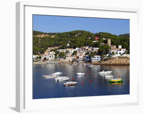 Sa Tuna, Near Begur, Costa Brava, Catalonia, Spain, Mediterranean, Europe-Stuart Black-Framed Photographic Print