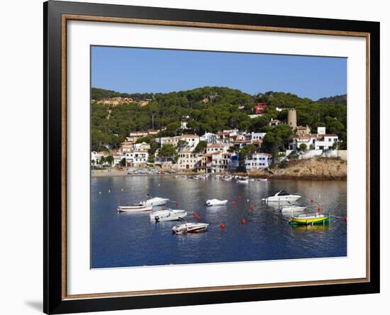 Sa Tuna, Near Begur, Costa Brava, Catalonia, Spain, Mediterranean, Europe-Stuart Black-Framed Photographic Print