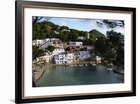 Sa Tuna, Near Begur, Costa Brava, Catalonia, Spain, Mediterranean, Europe-Robert Harding-Framed Photographic Print