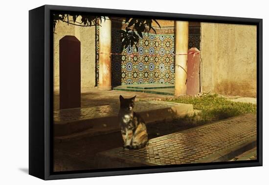 Saadian Tombs, Medina, Marrakesh, Morocco, North Africa, Africa-Jochen Schlenker-Framed Premier Image Canvas