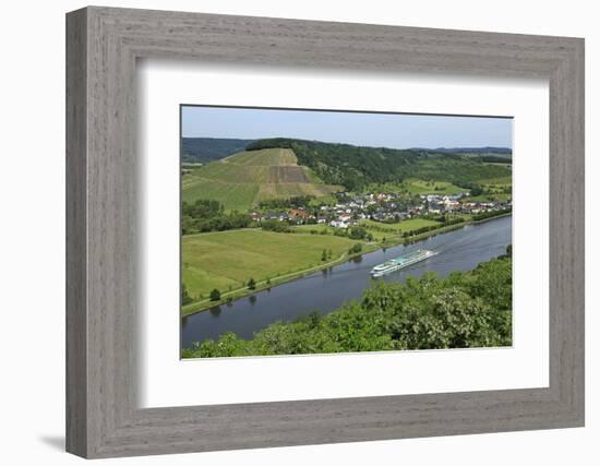 Saar River near Ayl-Biebelhausen, Rhineland-Palatinate, Germany, Europe-Hans-Peter Merten-Framed Photographic Print