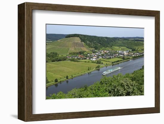 Saar River near Ayl-Biebelhausen, Rhineland-Palatinate, Germany, Europe-Hans-Peter Merten-Framed Photographic Print