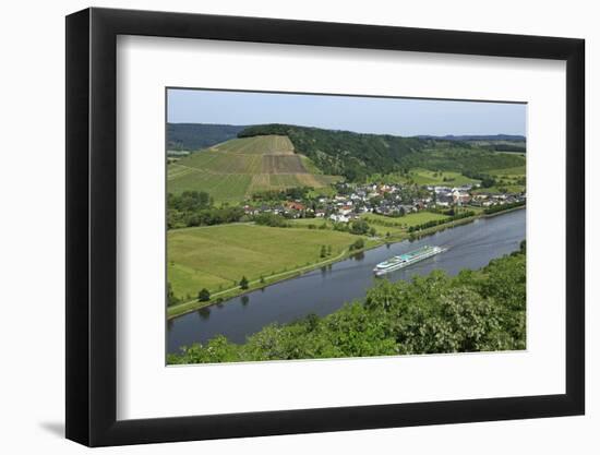 Saar River near Ayl-Biebelhausen, Rhineland-Palatinate, Germany, Europe-Hans-Peter Merten-Framed Photographic Print