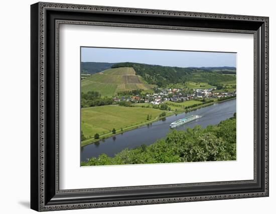 Saar River near Ayl-Biebelhausen, Rhineland-Palatinate, Germany, Europe-Hans-Peter Merten-Framed Photographic Print