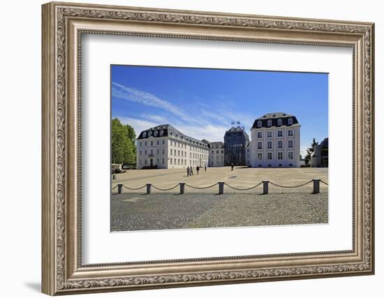 Saarbrucken Castle in Saarbrucken, Saarland, Germany, Europe-Hans-Peter Merten-Framed Photographic Print