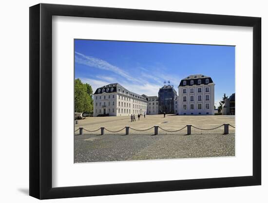 Saarbrucken Castle in Saarbrucken, Saarland, Germany, Europe-Hans-Peter Merten-Framed Photographic Print