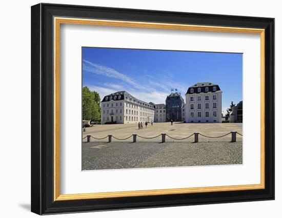 Saarbrucken Castle in Saarbrucken, Saarland, Germany, Europe-Hans-Peter Merten-Framed Photographic Print