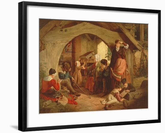 Sabbath Evening-James Drummond-Framed Giclee Print