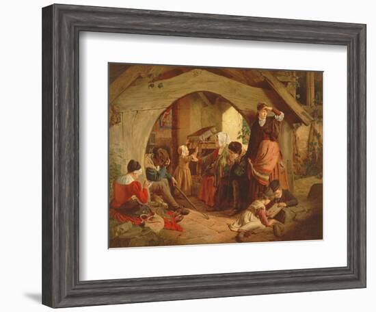 Sabbath Evening-James Drummond-Framed Giclee Print