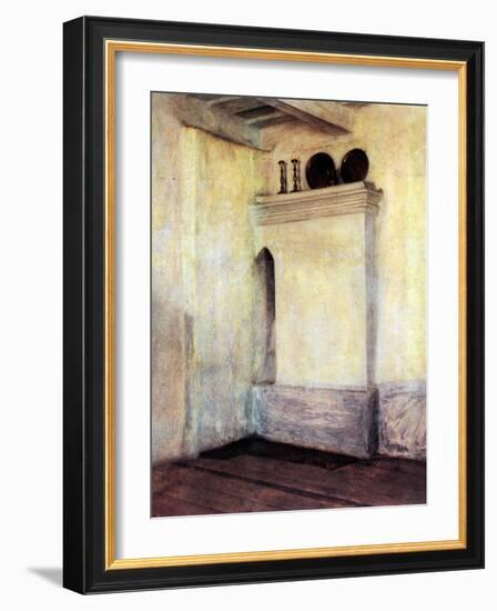 Sabbath Room-Isidor Kaufmann-Framed Art Print