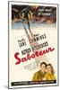 Saboteur, 1942, Directed by Alfred Hitchcock-null-Mounted Giclee Print
