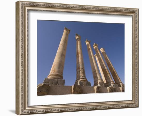 Sabratha Roman Site, UNESCO World Heritage Site, Tripolitania, Libya, North Africa, Africa-Pitamitz Sergio-Framed Photographic Print