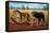 Sabre-toothed Cats, Artwork-Mauricio Anton-Framed Premier Image Canvas