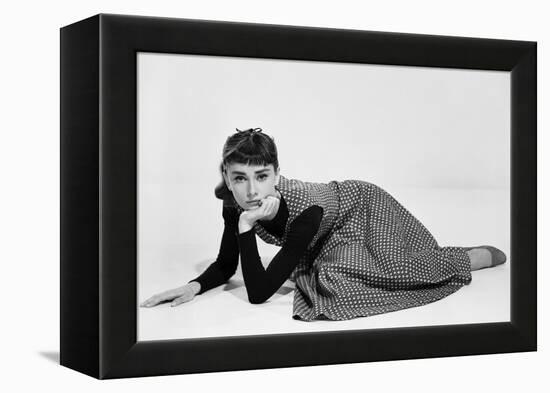 Sabrina, 1954 directed by BILLY WILDER, Actress: Audrey Hepburn-null-Framed Stretched Canvas