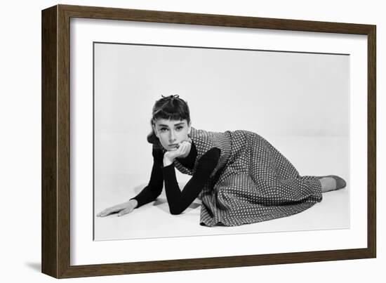 Sabrina, 1954 directed by BILLY WILDER, Actress: Audrey Hepburn-null-Framed Photo