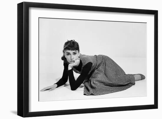 Sabrina, 1954 directed by BILLY WILDER, Actress: Audrey Hepburn--Framed Photo