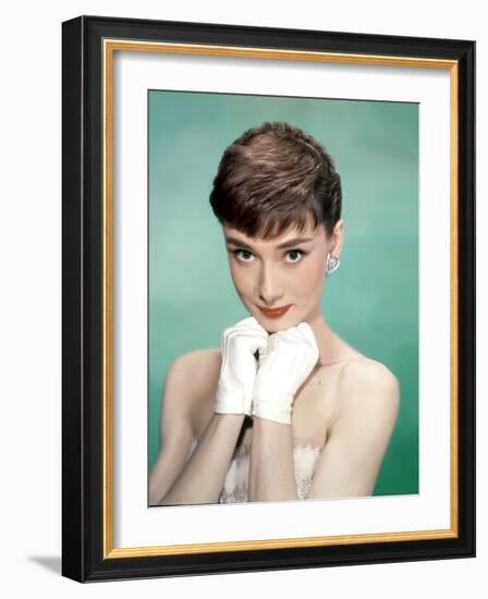 Sabrina 1954 Directed by Billy Wilder Audrey Hepburn-null-Framed Photo