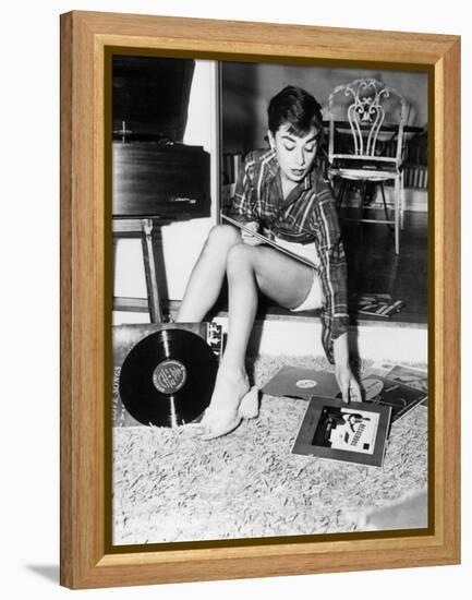 Sabrina, 1954-null-Framed Premier Image Canvas