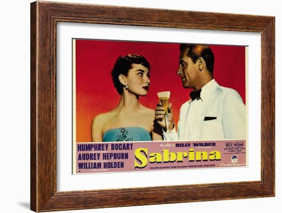 Sabrina, 1954-null-Framed Art Print