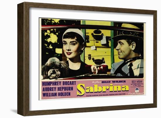 Sabrina, 1954-null-Framed Art Print