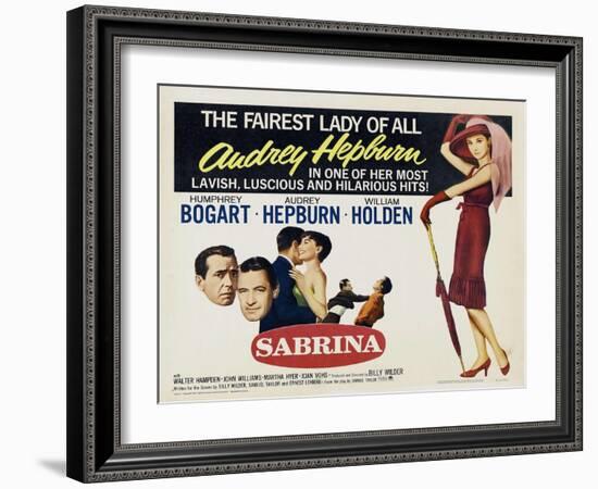 Sabrina, 1954-null-Framed Art Print