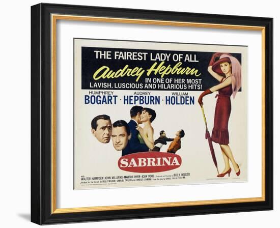 Sabrina, 1954-null-Framed Art Print