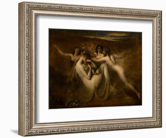 Sabrina and Her Nymphs, 1841 (Oil on Canvas)-William Etty-Framed Giclee Print